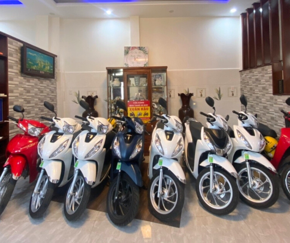 Cho thuê xe máy Quảng Ngãi giao tận nơi miễn phí