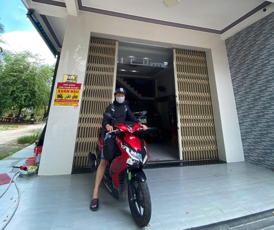 Dịch vụ thuê xe máy ở Quảng Ngãi giá rẻ, uy tín - Xuân Hậu