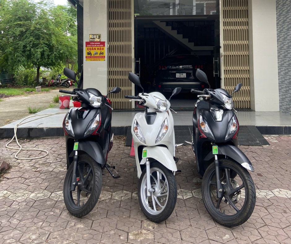 Dịch vụ thuê xe máy ở Quảng Ngãi giá rẻ, uy tín - Xuân Hậu