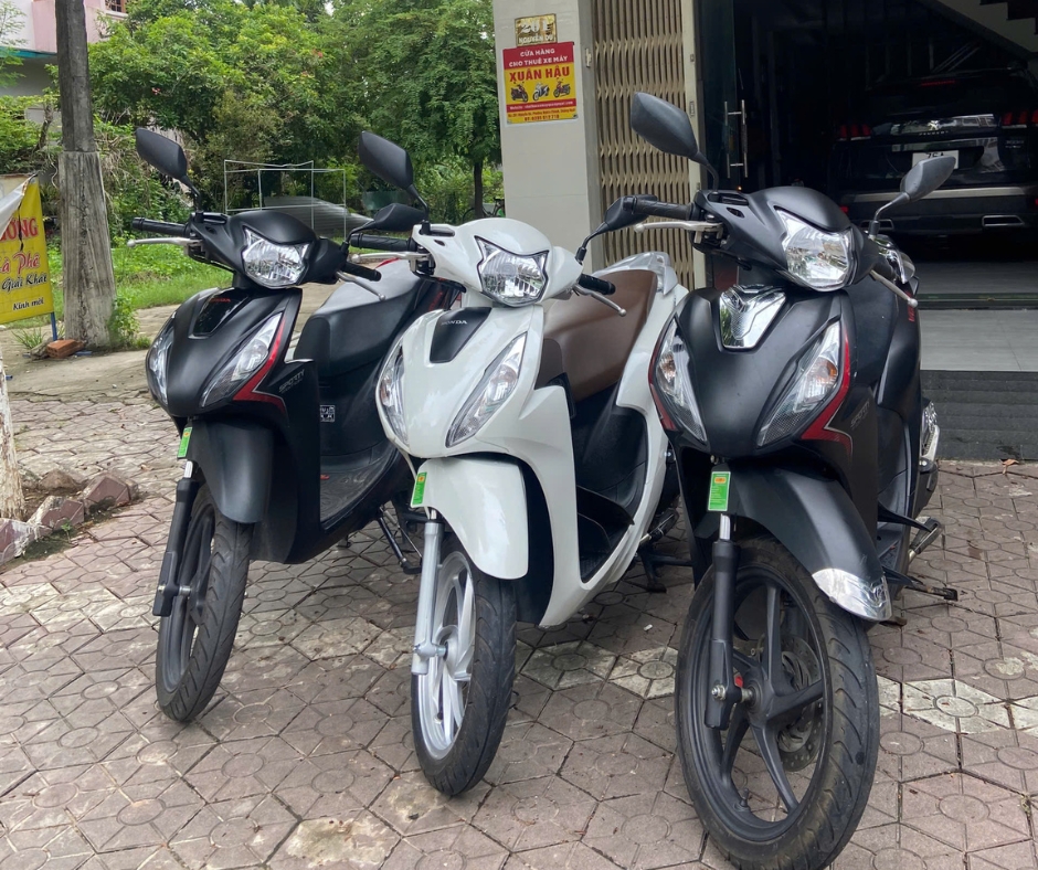 Dịch vụ thuê xe máy ở Quảng Ngãi giá rẻ, uy tín - Xuân Hậu