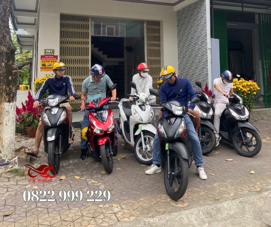 Dịch vụ thuê xe máy Quảng Ngãi giá rẻ, chất lượng