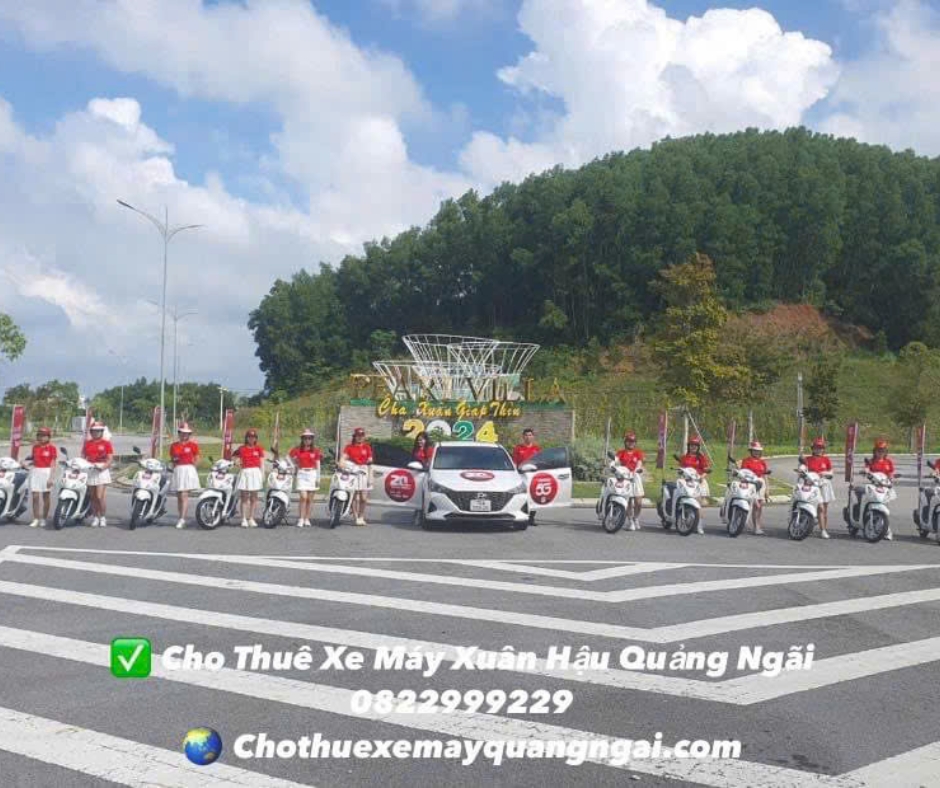 giá thuê xe máy quảng ngãi Giá thuê xe máy Quảng Ngãi - Xuân Hậu giao xe miễn phí