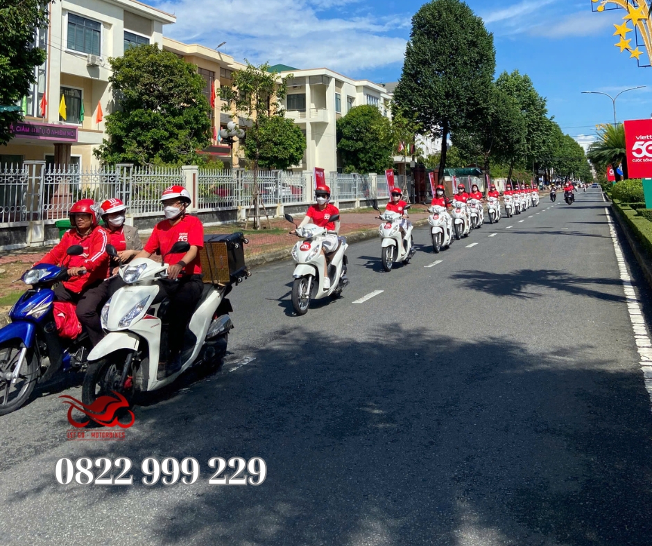 Giá thuê xe máy Quảng Ngãi - Xuân Hậu giao xe miễn phí