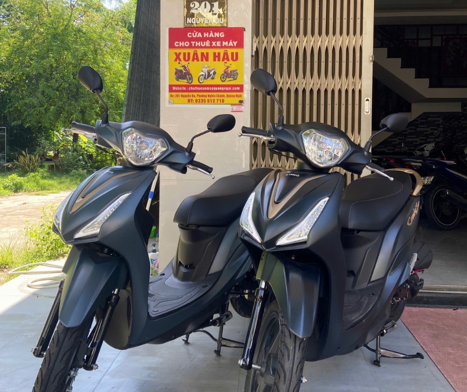 Cho thuê xe máy 50cc Quảng Ngãi