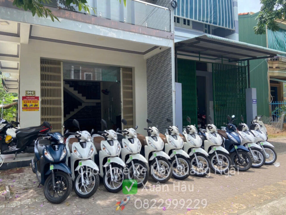 Xe máy đang cho thuê tại Quảng Ngãi