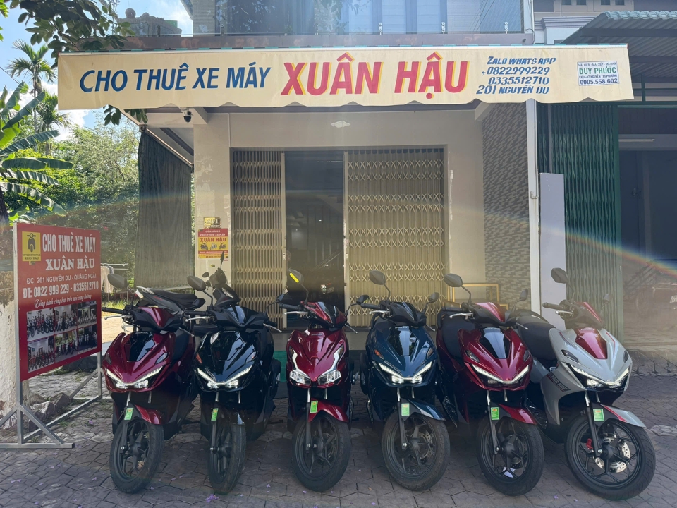 thuê xe máy quảng ngãi