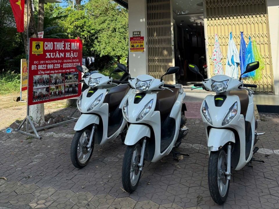 thuê xe máy quảng ngãi